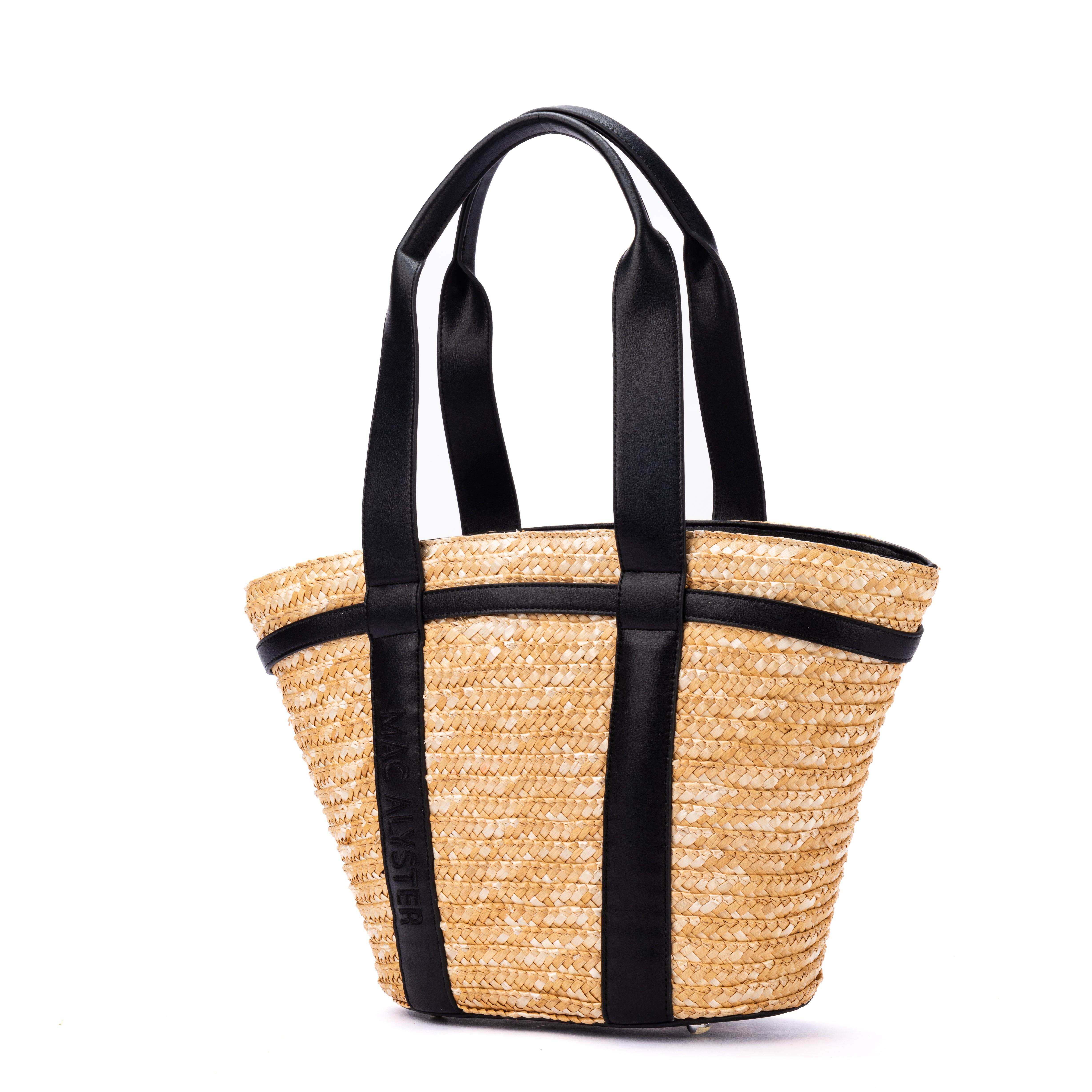 Mac Alyster Fidji grand sac cabas cognac 46 cm