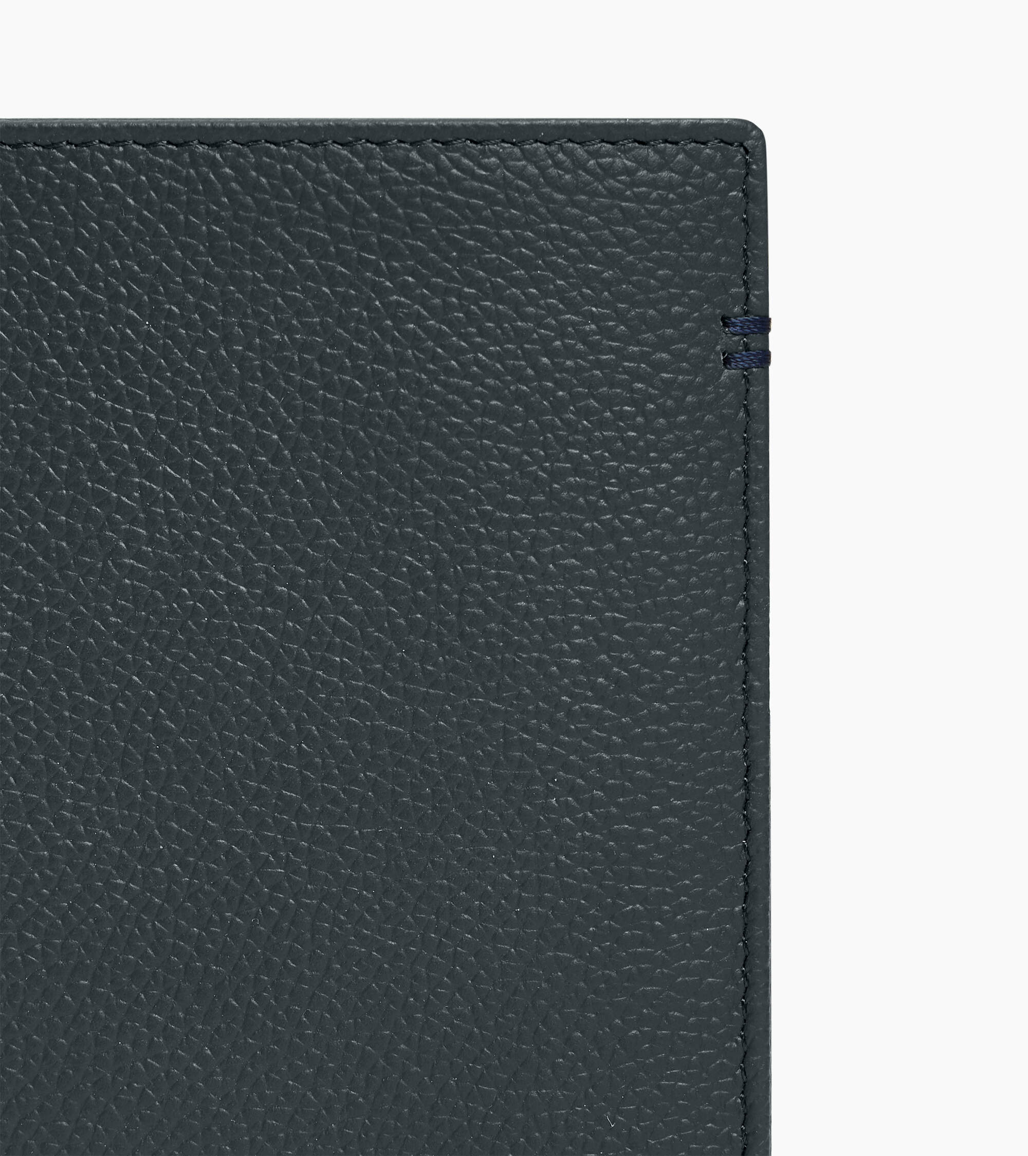 Le Tanneur Lucien portefeuille moyen cuir grainé twilight blue