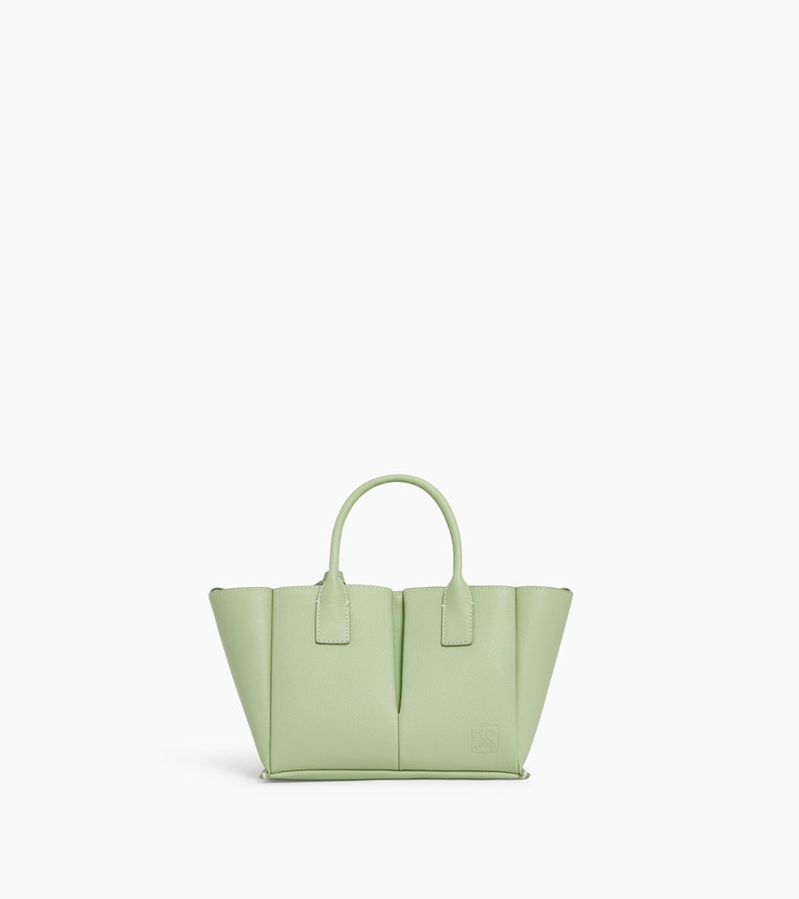 Le Tanneur Elena petit sac à main cuir grainé bandoulière