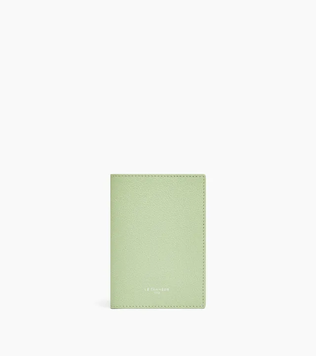 Le Tanneur Accessories porte-passeport cuir grainé Crépuscule