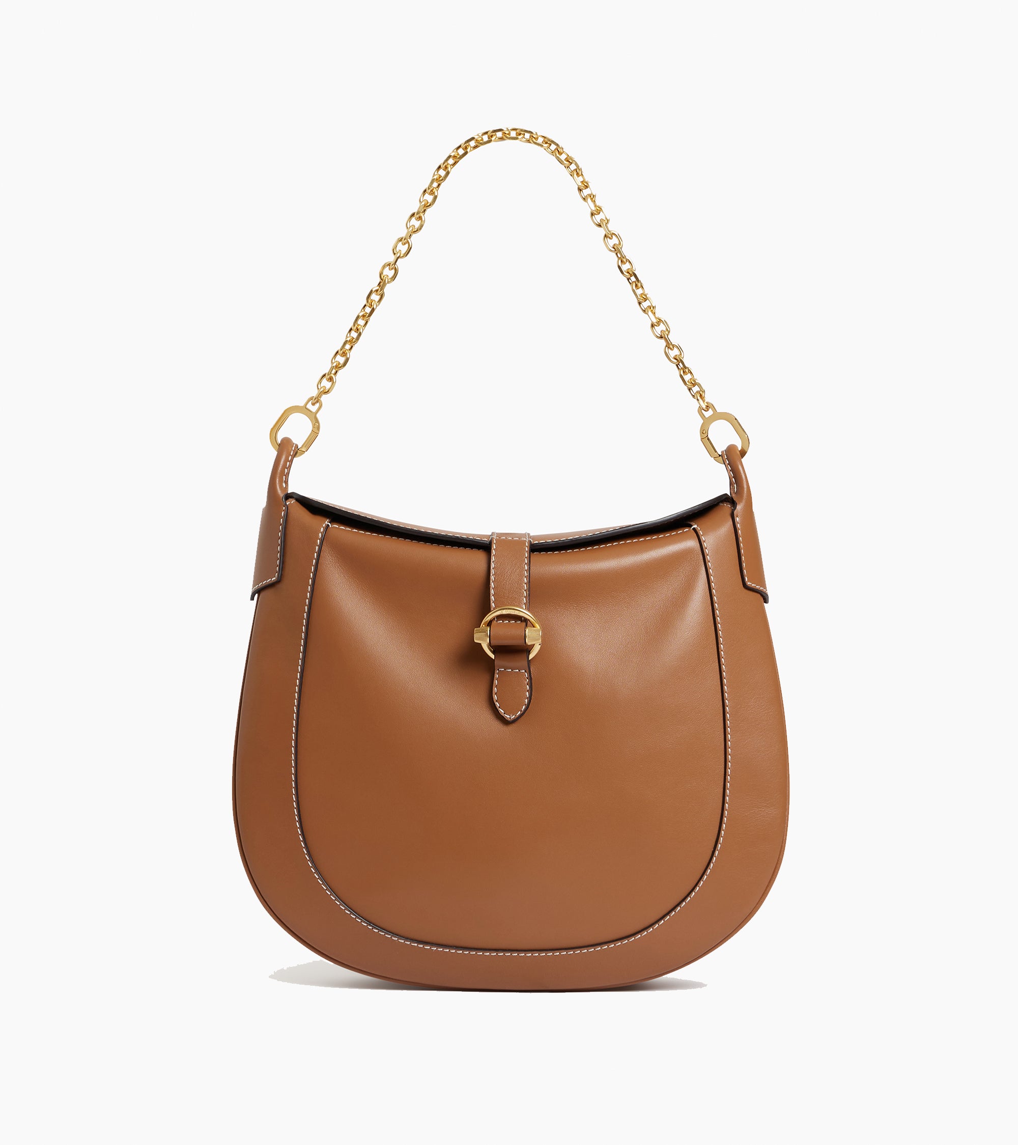 Le Tanneur Pia grand sac bandoulière cuir TAN marron