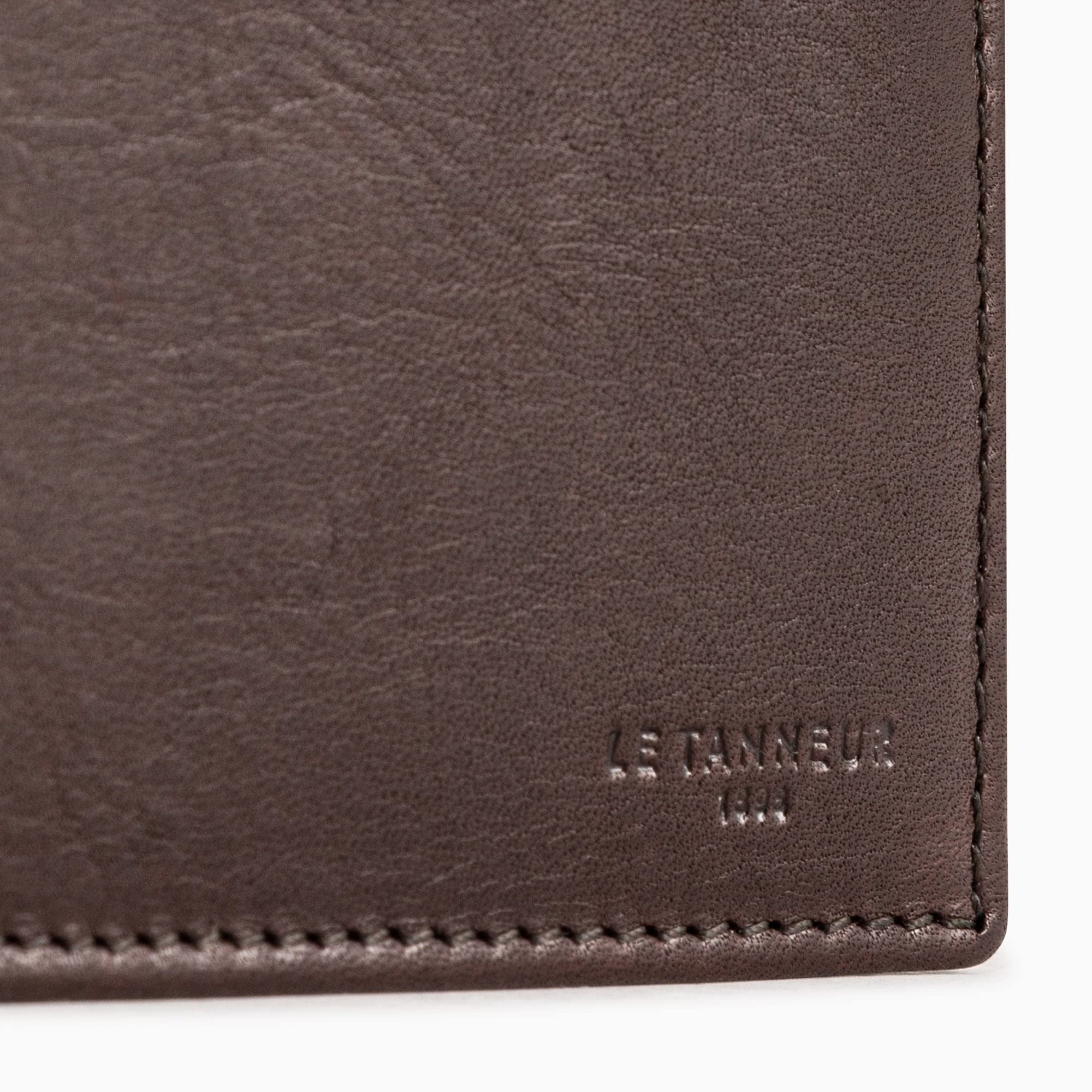 Le Tanneur Wallets Gary Portefeuille cuir huilé homme léger