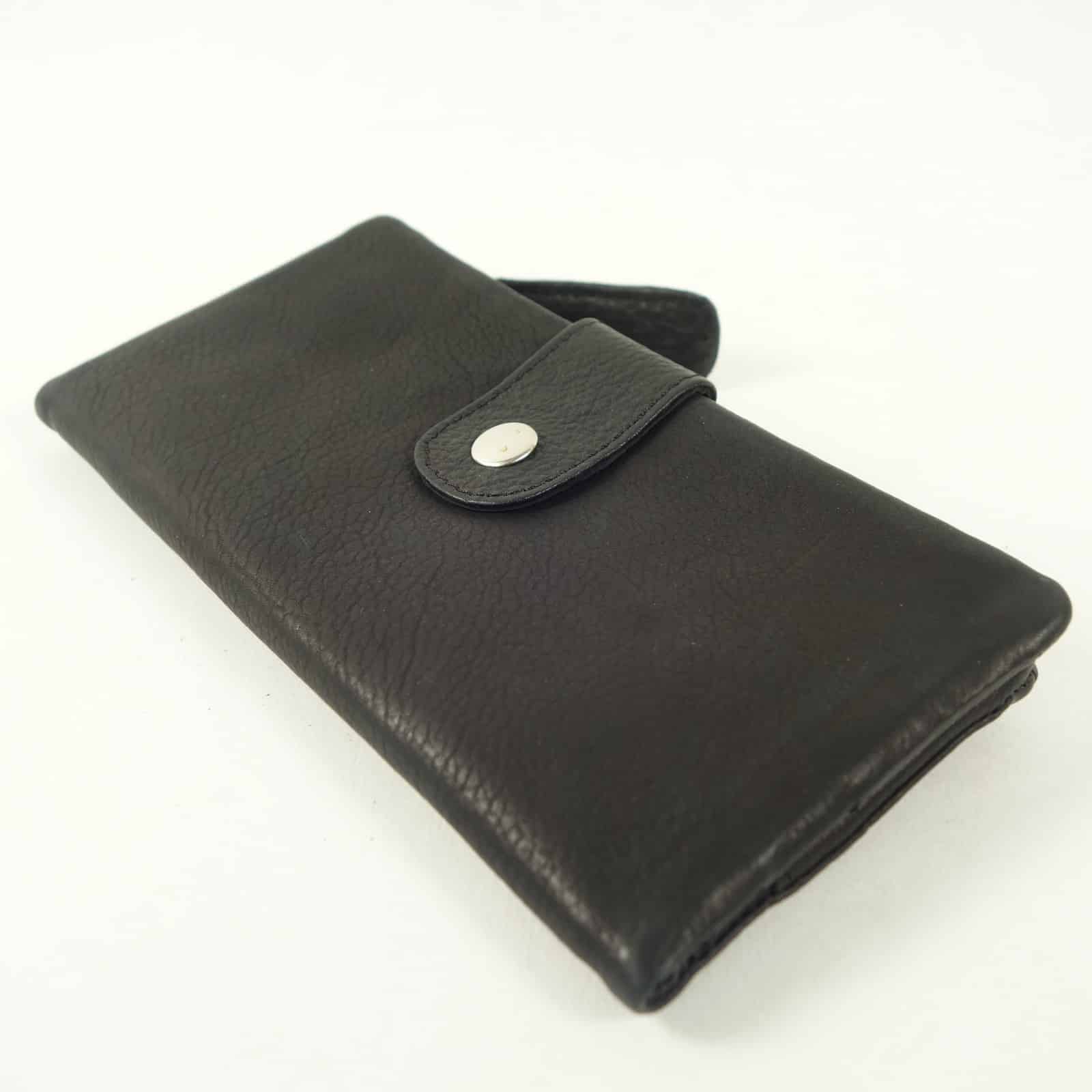 Collection Esprit Cuir NETTI portefeuille cuir noir 8 cartes
