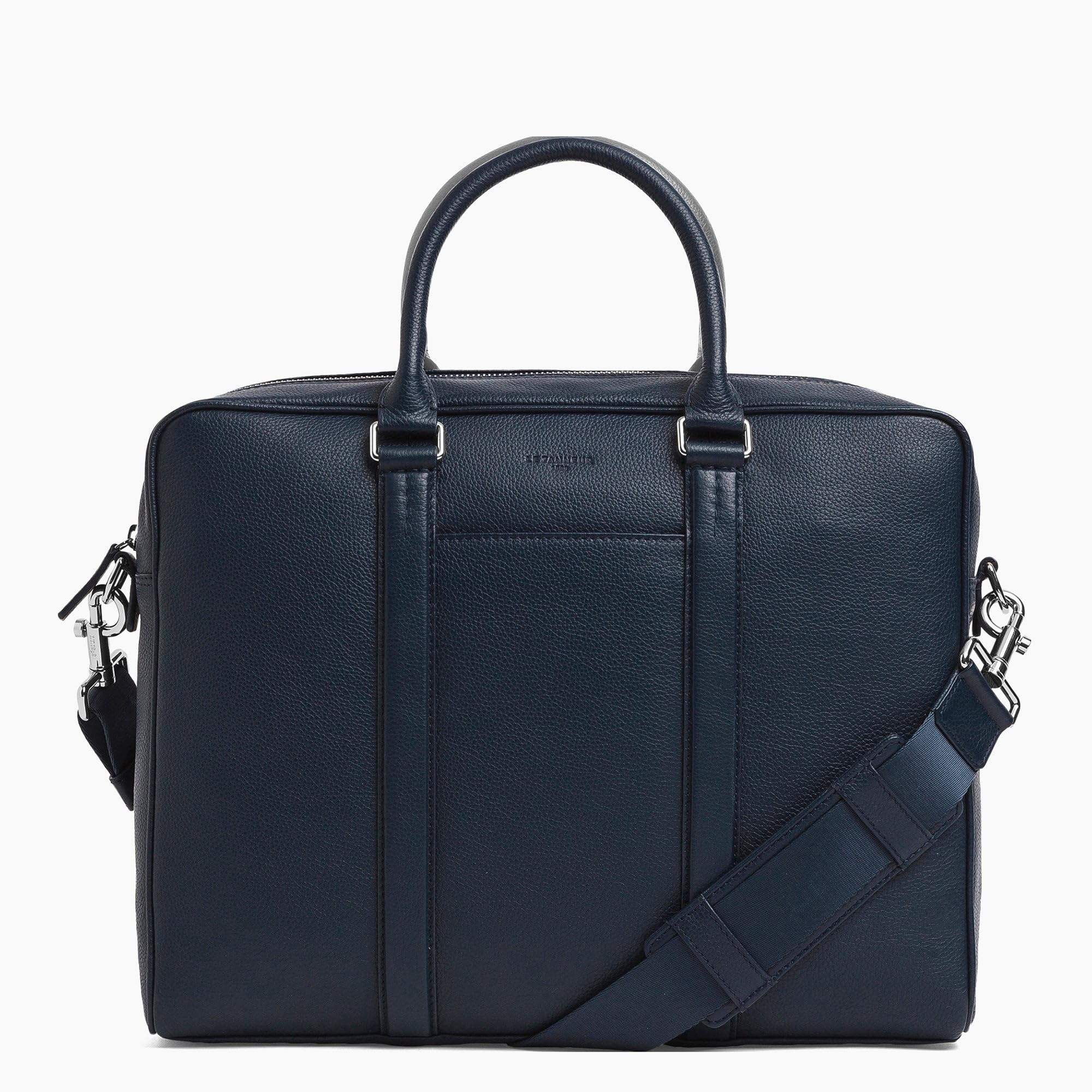 Le Tanneur Charles porte-documents cuir 17 pouces business trolley