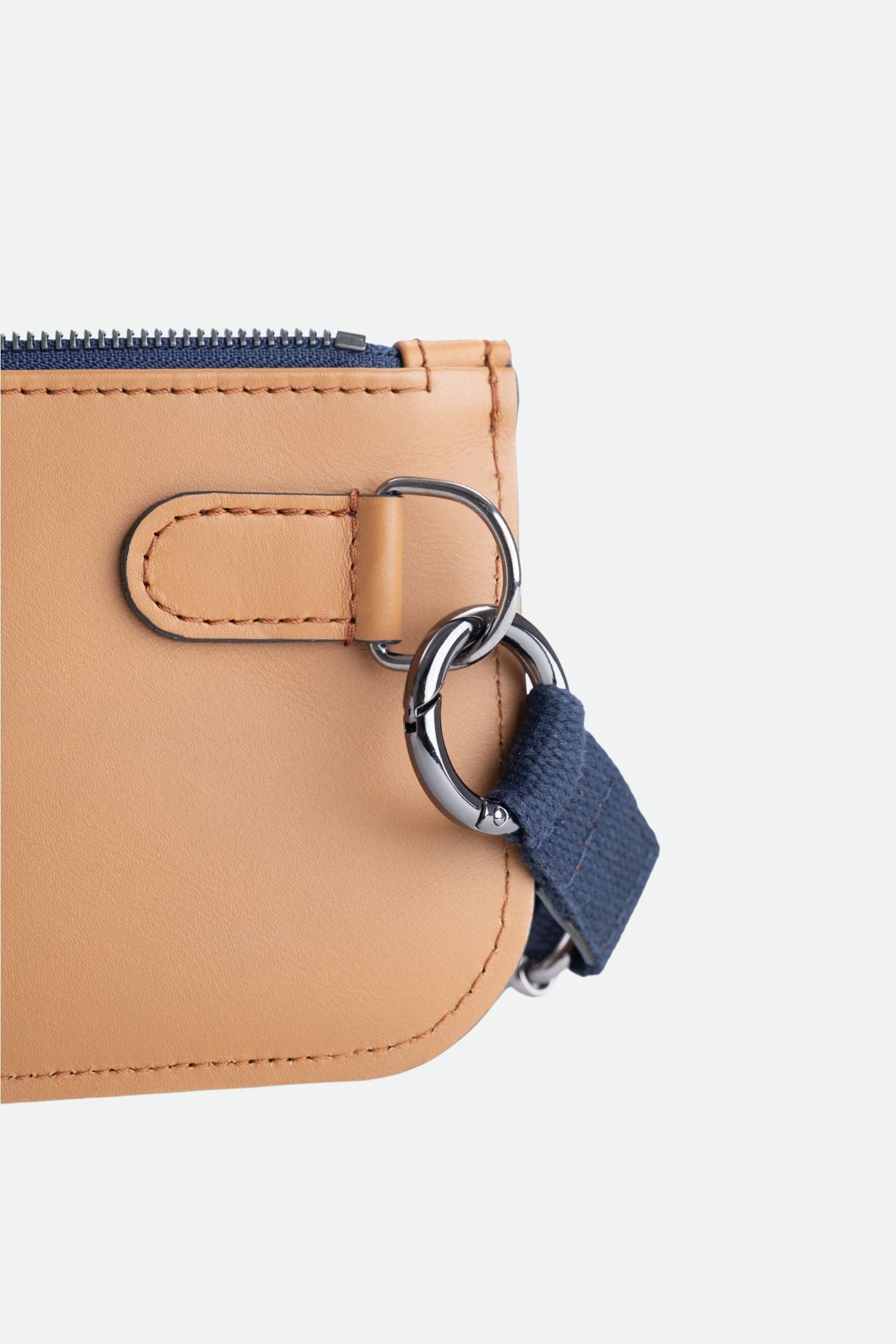 Nodie's Madenn Camel lisse sac banane homme cuir