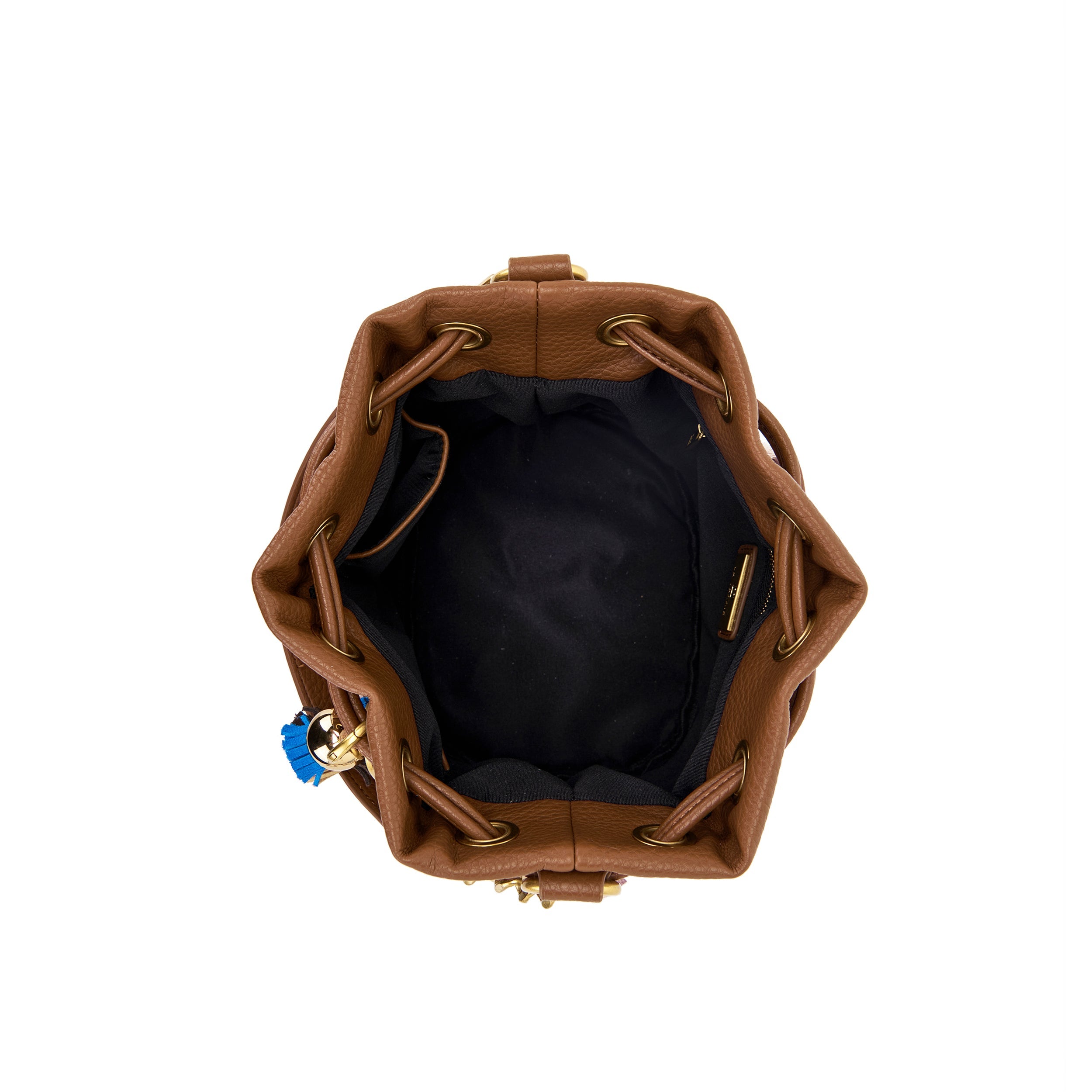 La Carrie Secchiello Jungle sac seau cotto tressé 24x17x26cm