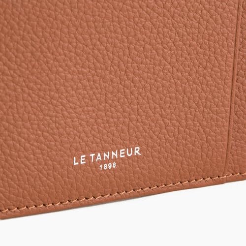 Le Tanneur Emile Porte-carte large zippé cuir grainé