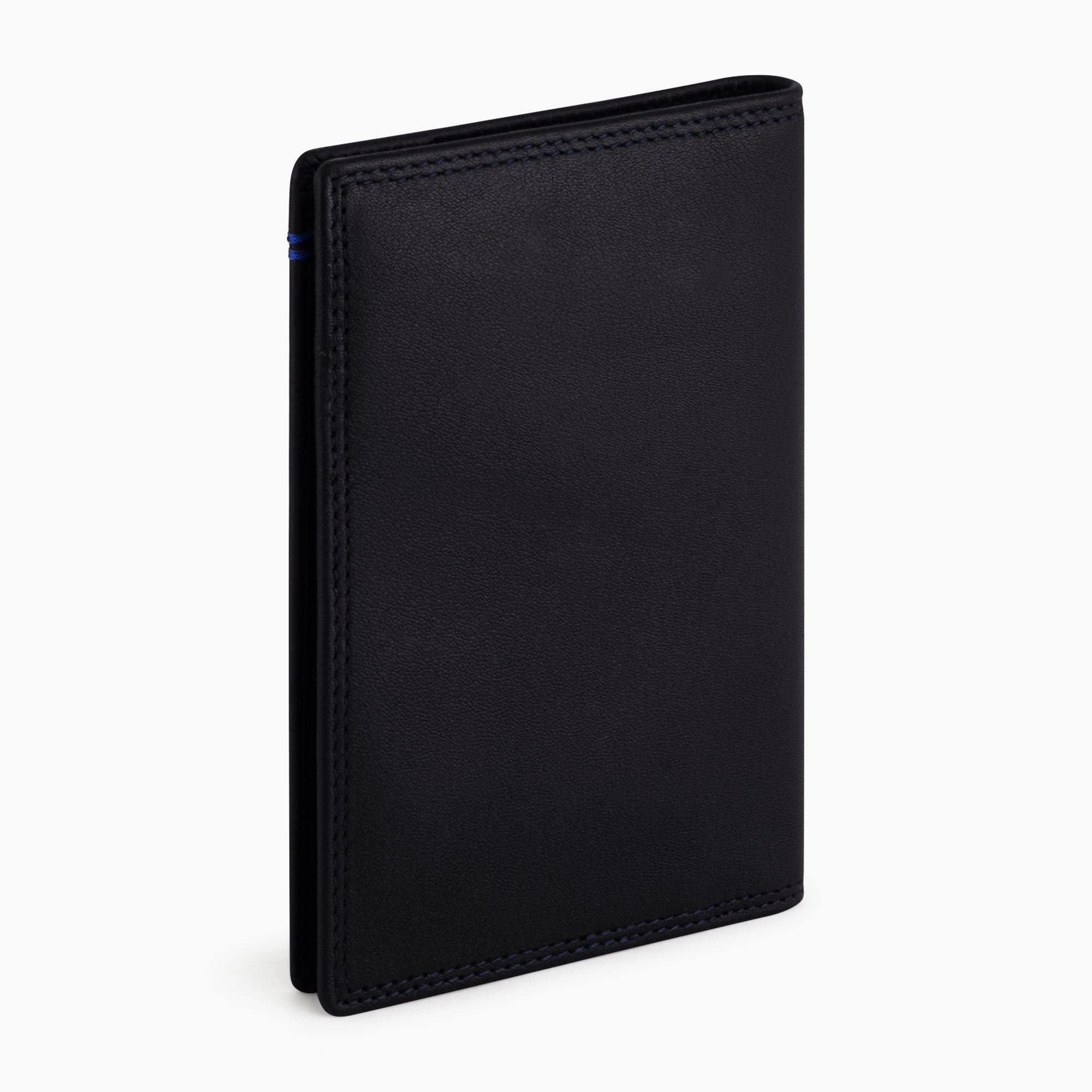 Le Tanneur Charles porte-monnaie boîte cuir noir homme