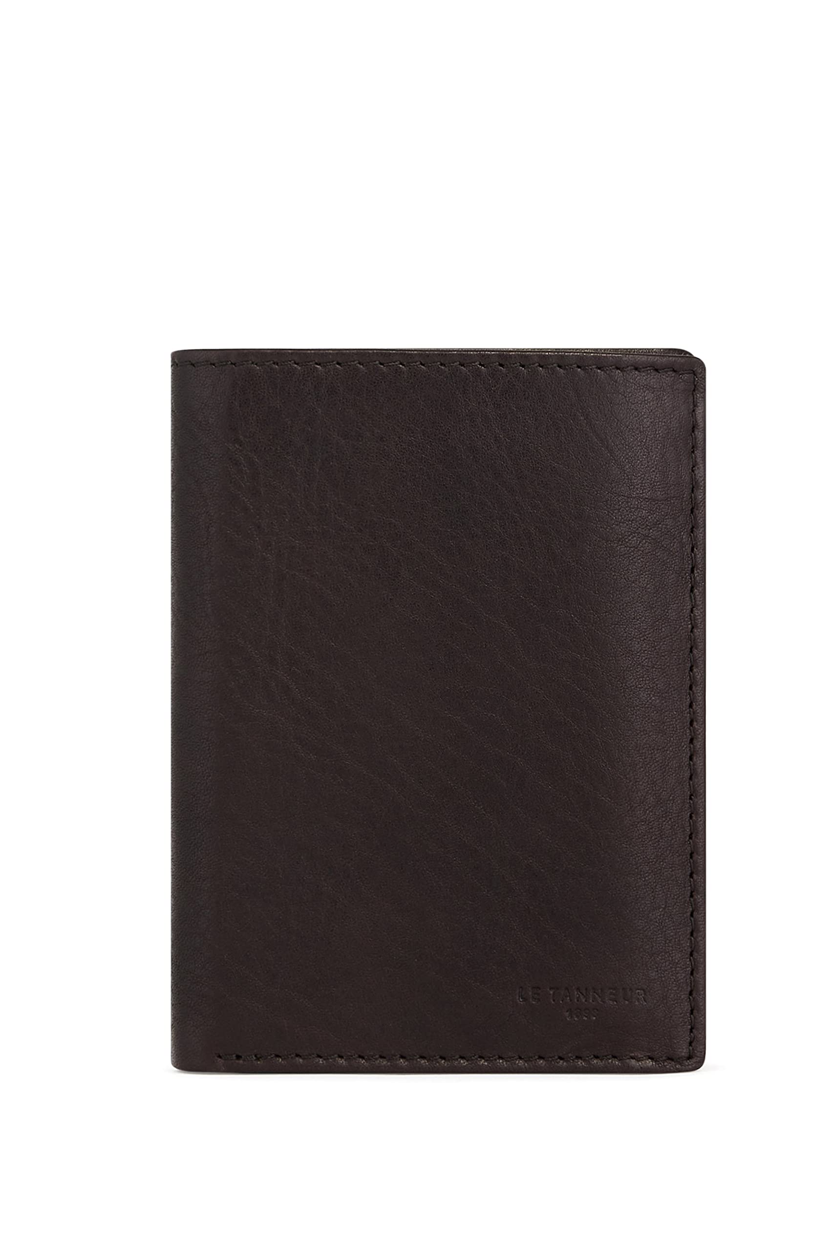Le Tanneur Gary portefeuille vertical cuir huilé homme