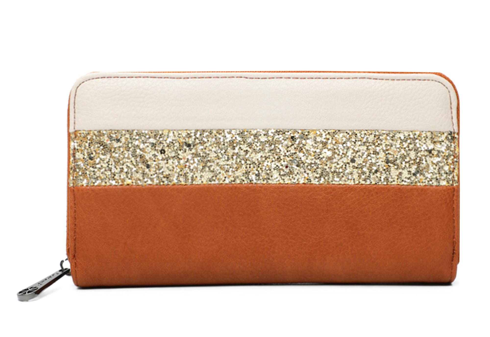 Gallantry Accessoires compagnon long gris noir paillettes 20 cm