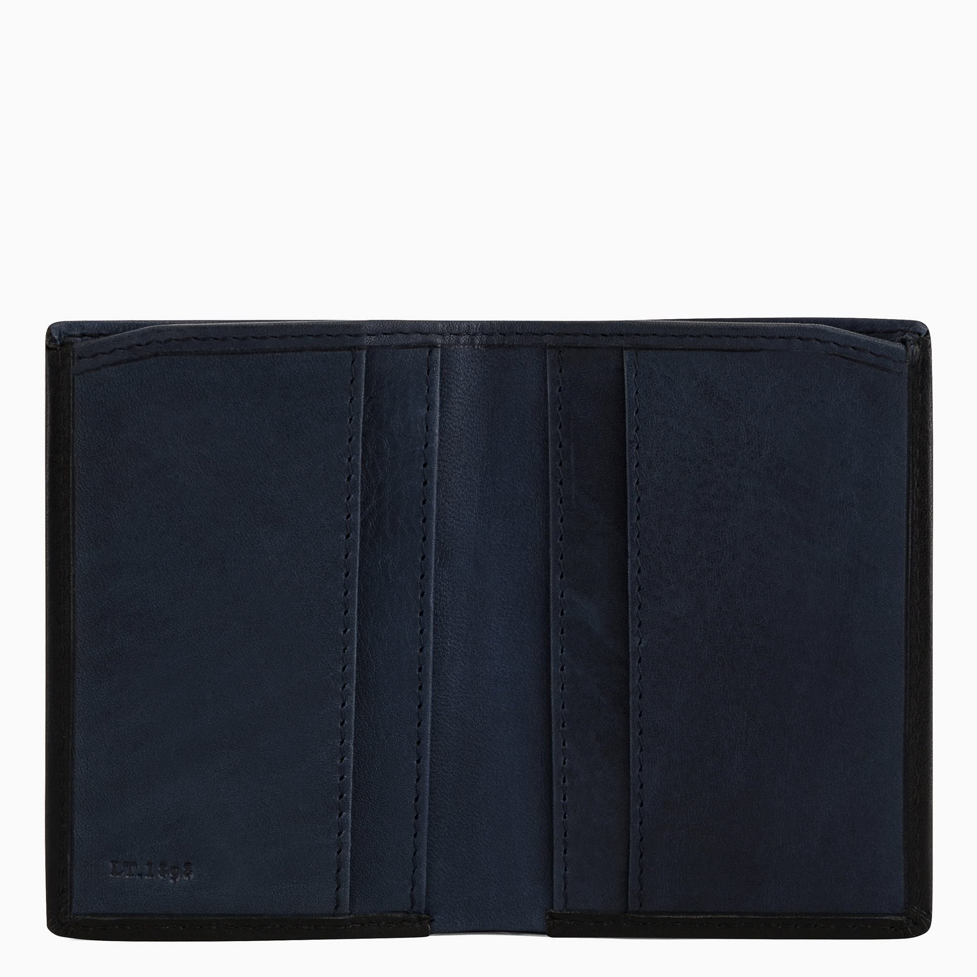 Le Tanneur Gary porte-cartes cuir 7,5x10 cm argent