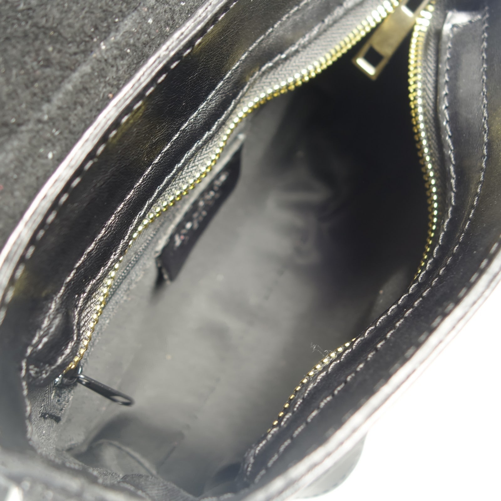 Collection Esprit Cuir GEA mini sac bandoulière cuir noir