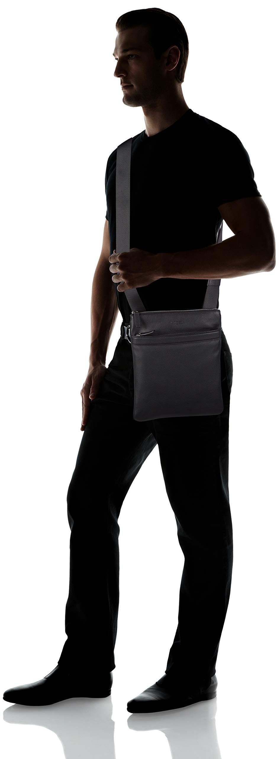 Le Tanneur Handbags Charles sacoche homme cuir grainé zippée business