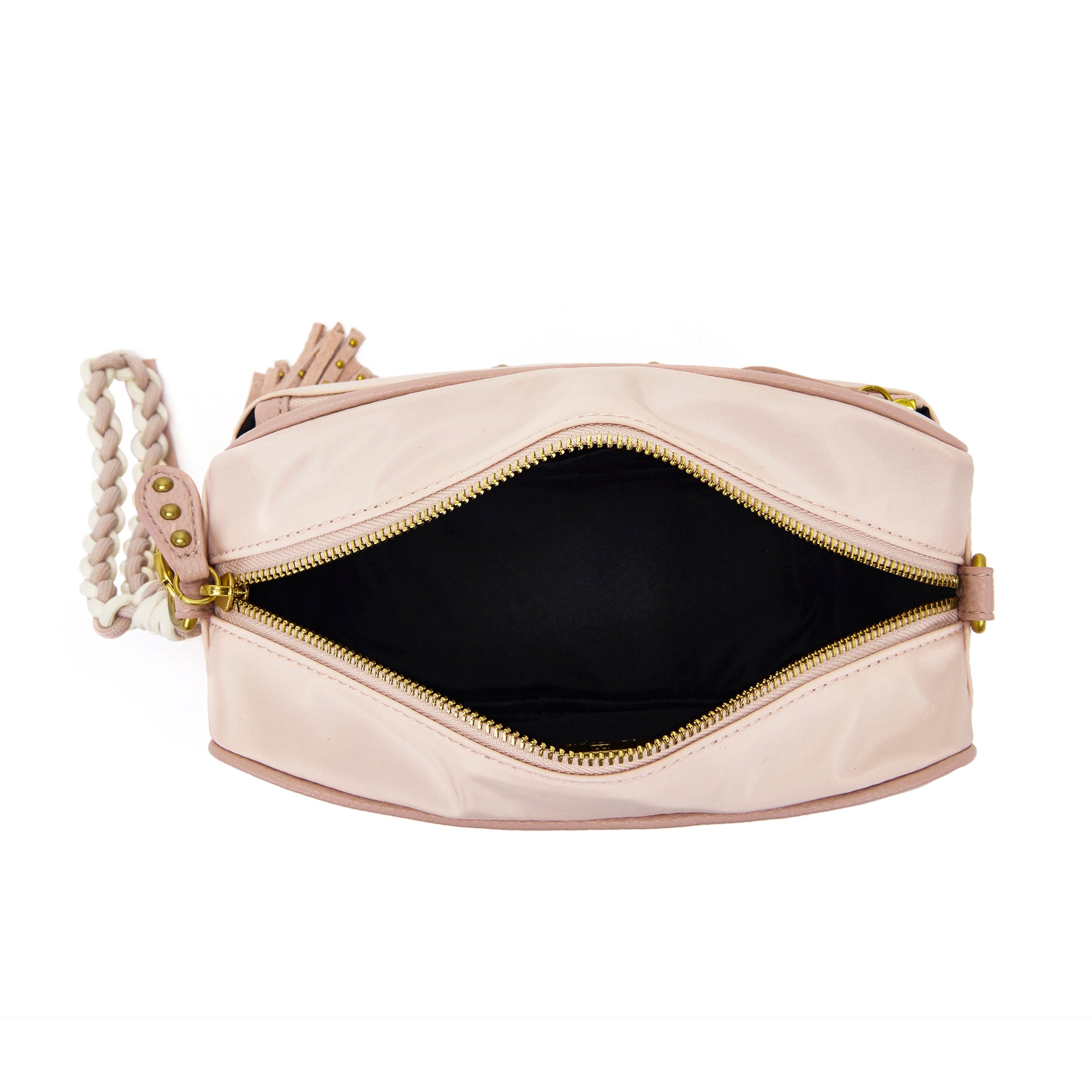 La Carrie Dark Wave sac bandoulière rose nylon