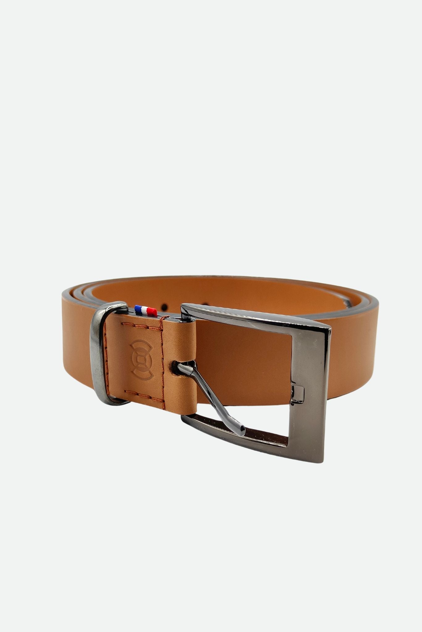Nodie's Hazel ceinture camel lisse cuir saumon femme