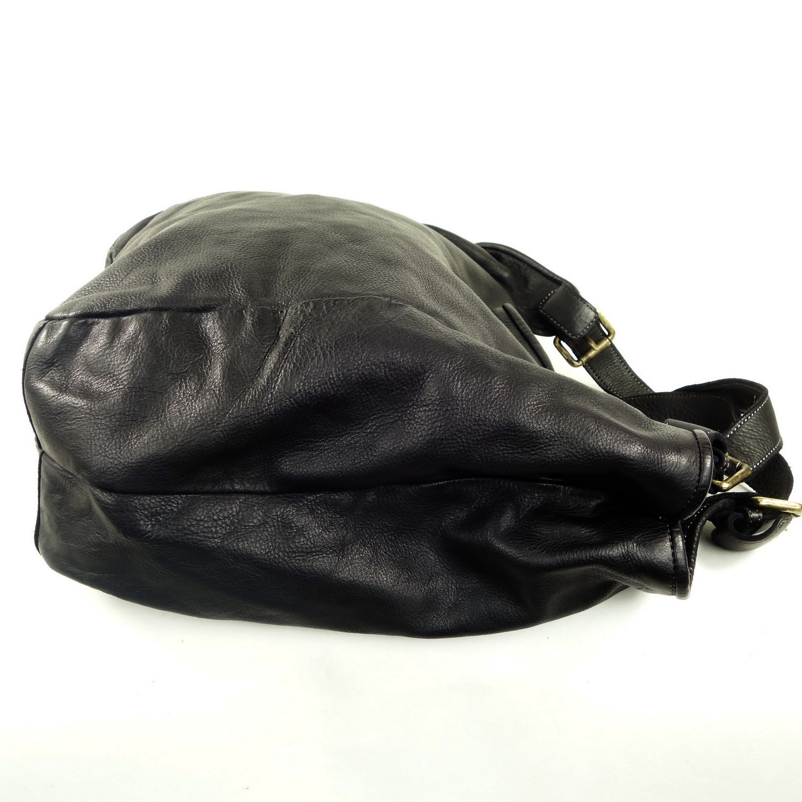 Collection Esprit Cuir MANUELA grand sac cuir noir