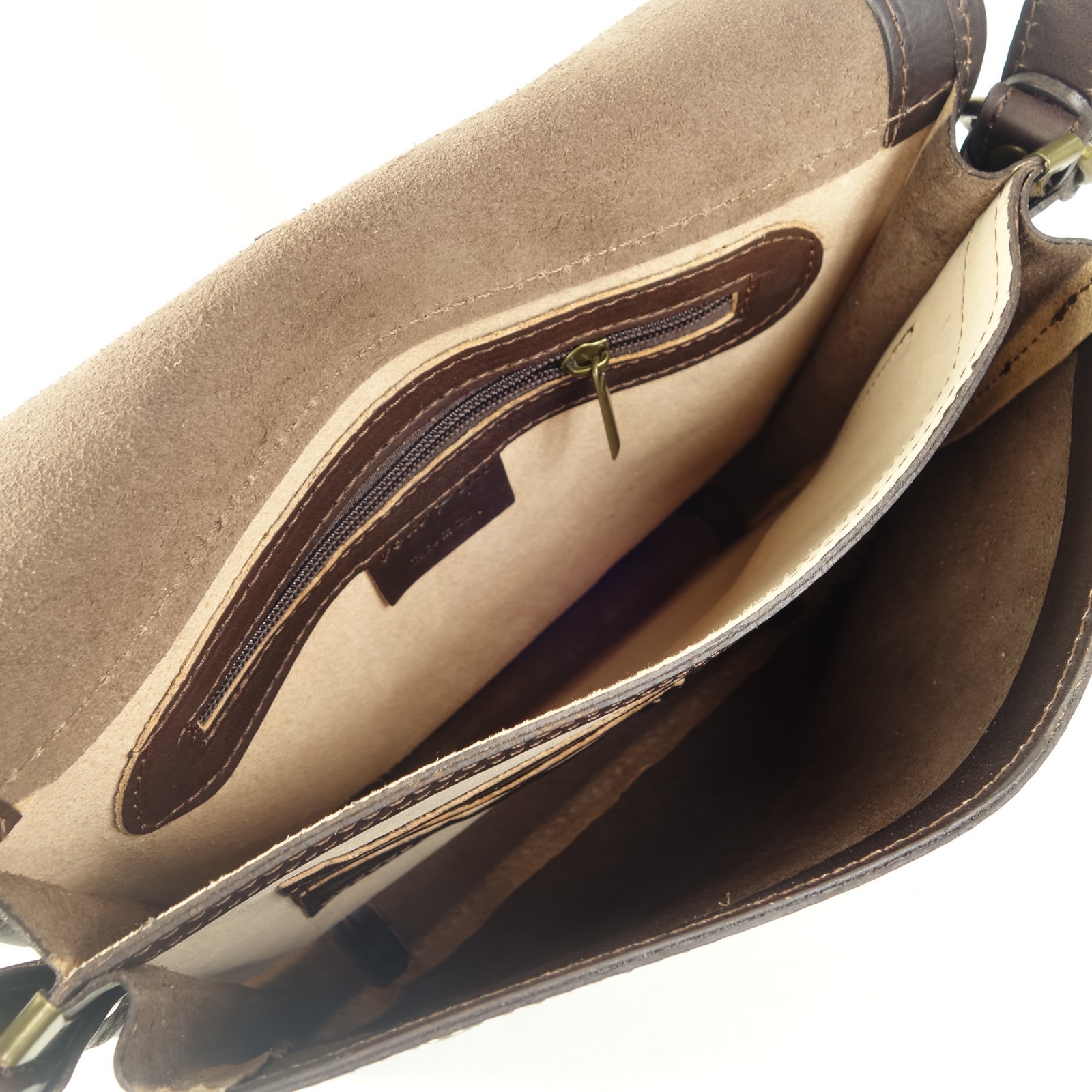 Collection Esprit Cuir Otello sacoche marron cuir vintage