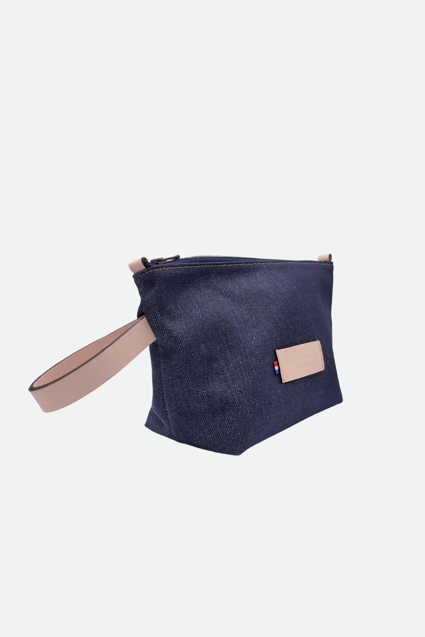 Nodie's Flo trousse de toilette jean cuir bleu