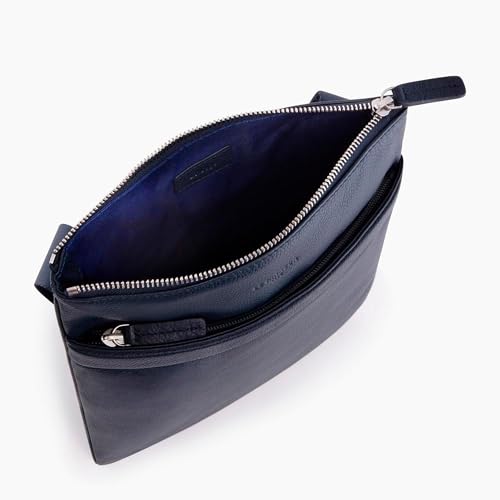 Le Tanneur Charles Sacoche bandoulière cuir grainé noir