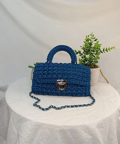 Takiri Elma TK746 sac à main bleu bandoulière