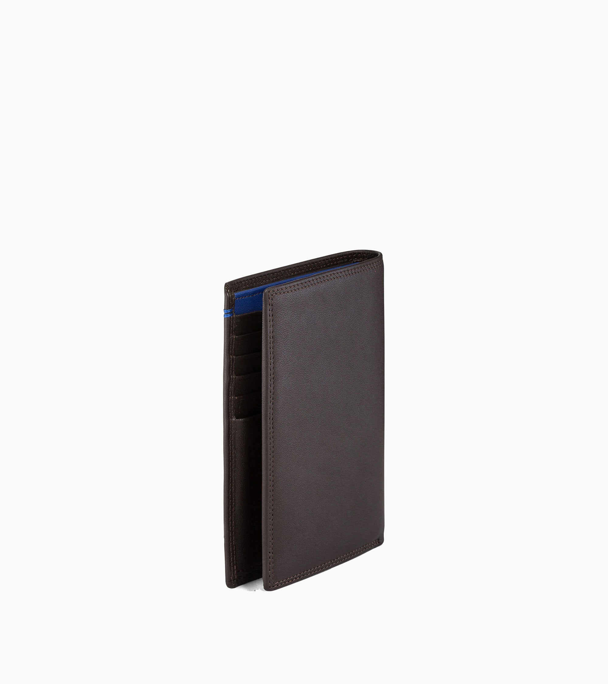 Le Tanneur Martin portefeuille cuir Coffee Brown 2 volets