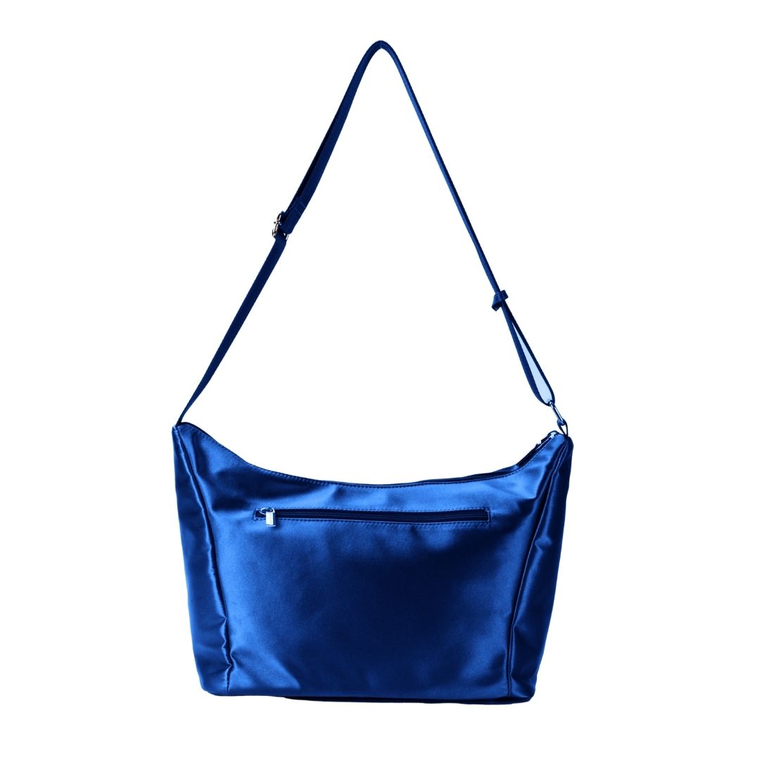 MAC ALYSTER Studio Passion sac trotteur nylon bleu métallisé