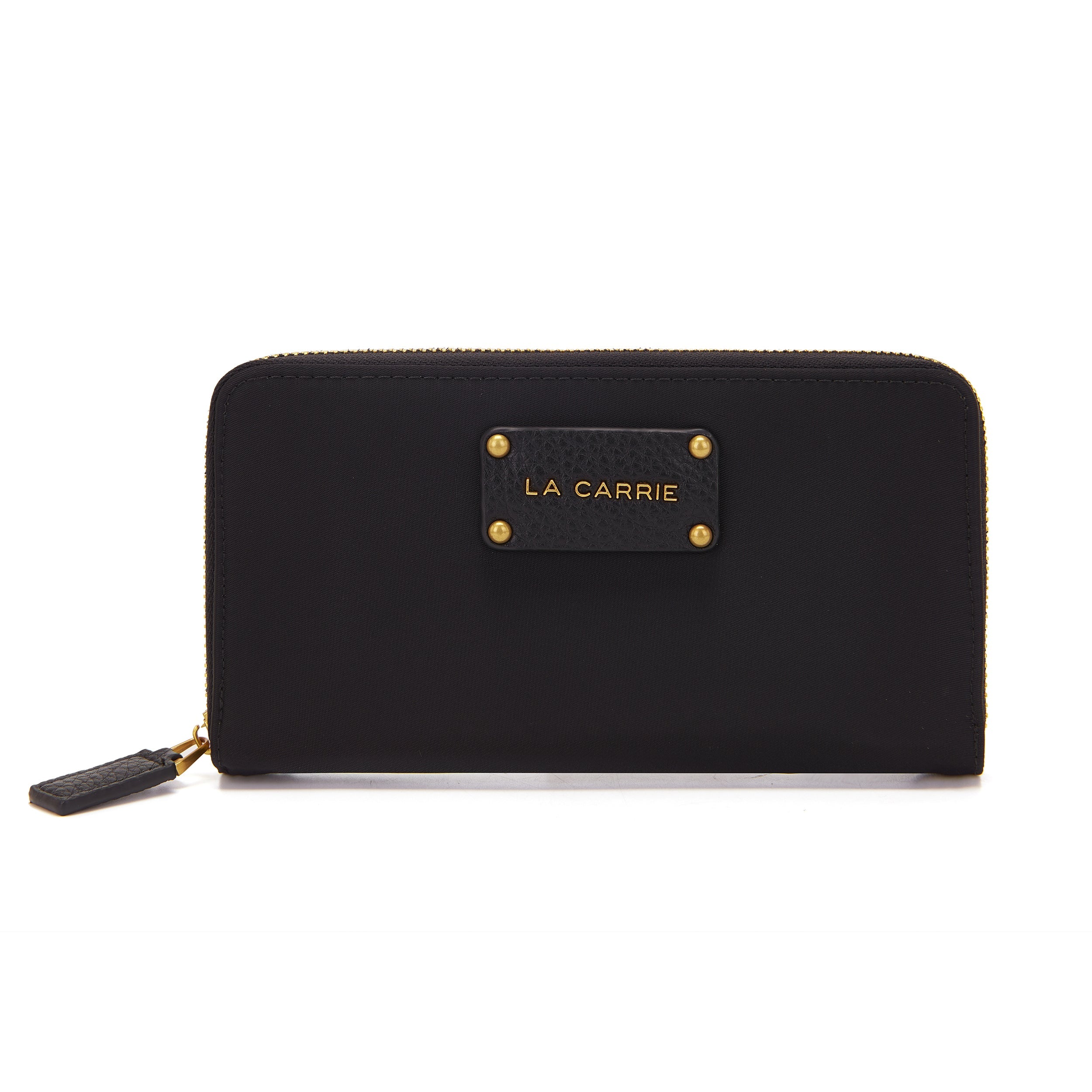La Carrie Wallet portefeuille noir 19,5 cm nylon