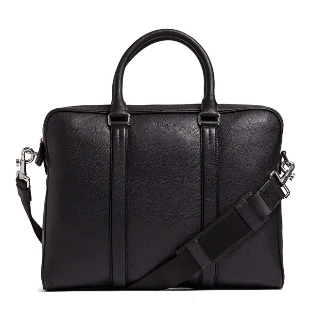 Le Tanneur Charles Sac Ordinateur 17 Pouces Cuir Homme