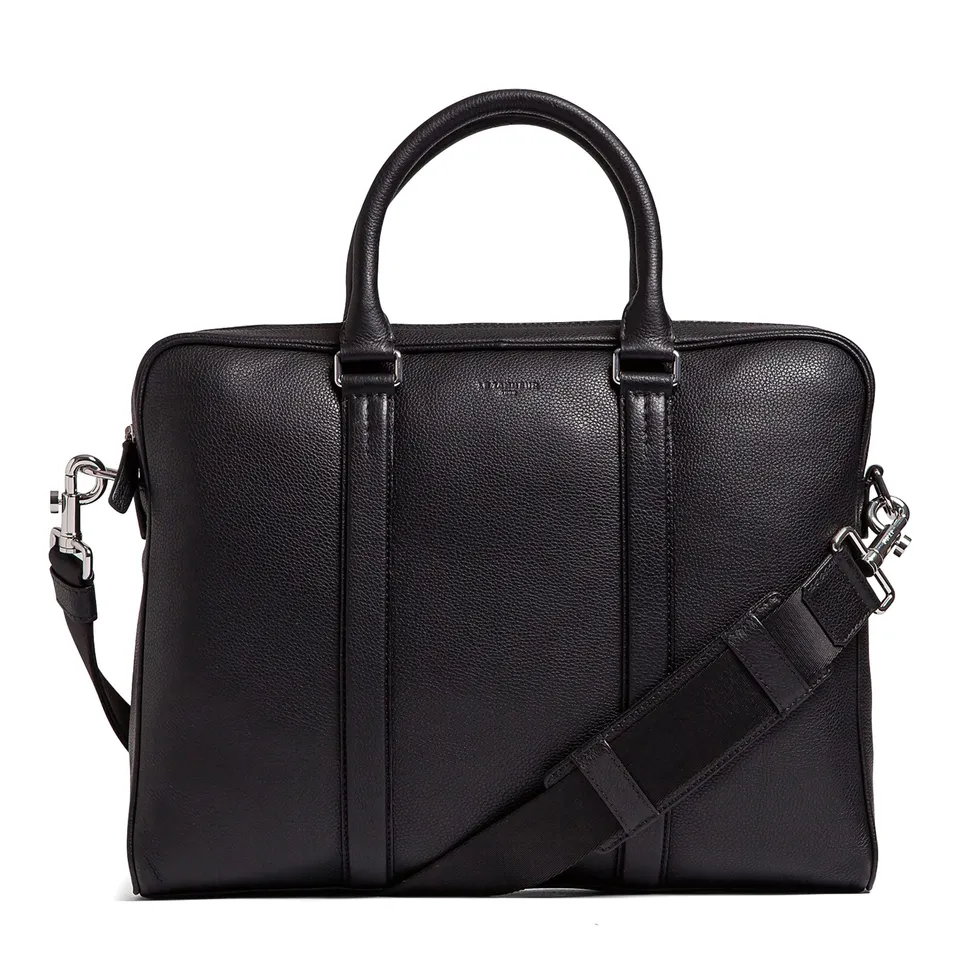 Le Tanneur Charles Sac Ordinateur 17 Pouces Cuir Homme