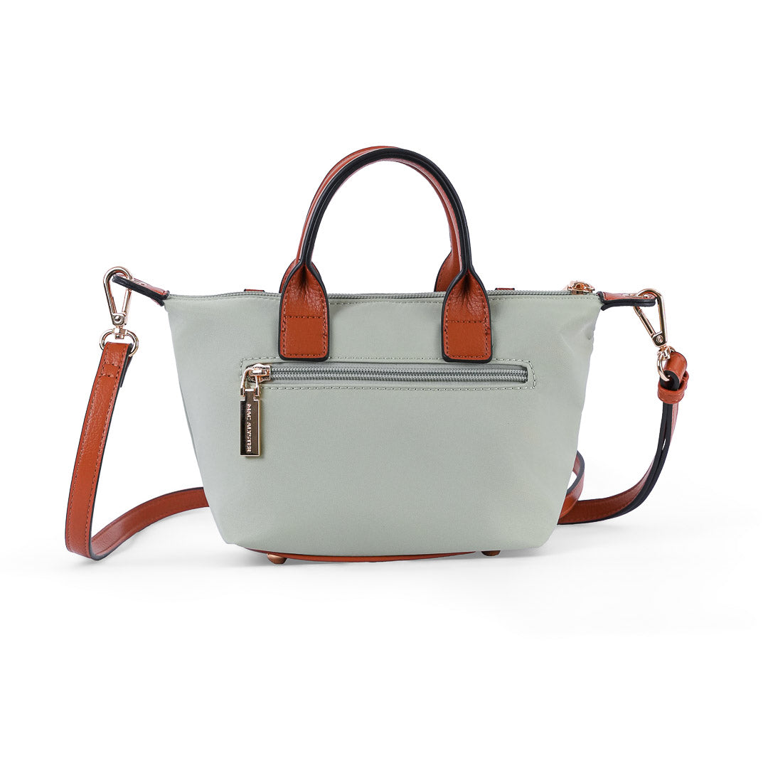 Mac Alyster Abrielle petit sac à main Beige tissu
