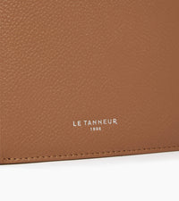 Le Tanneur Lucien Portefeuille Horizontal Cuir Grainé Zip