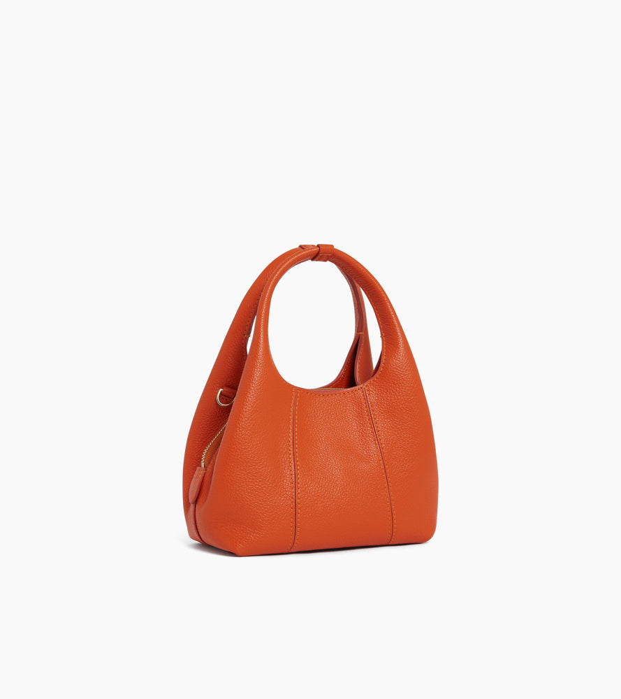 Le Tanneur Juliette mini sac cuir grainé bandoulière