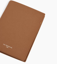 Le Tanneur Lucien portefeuille cuir grainé vertical zip
