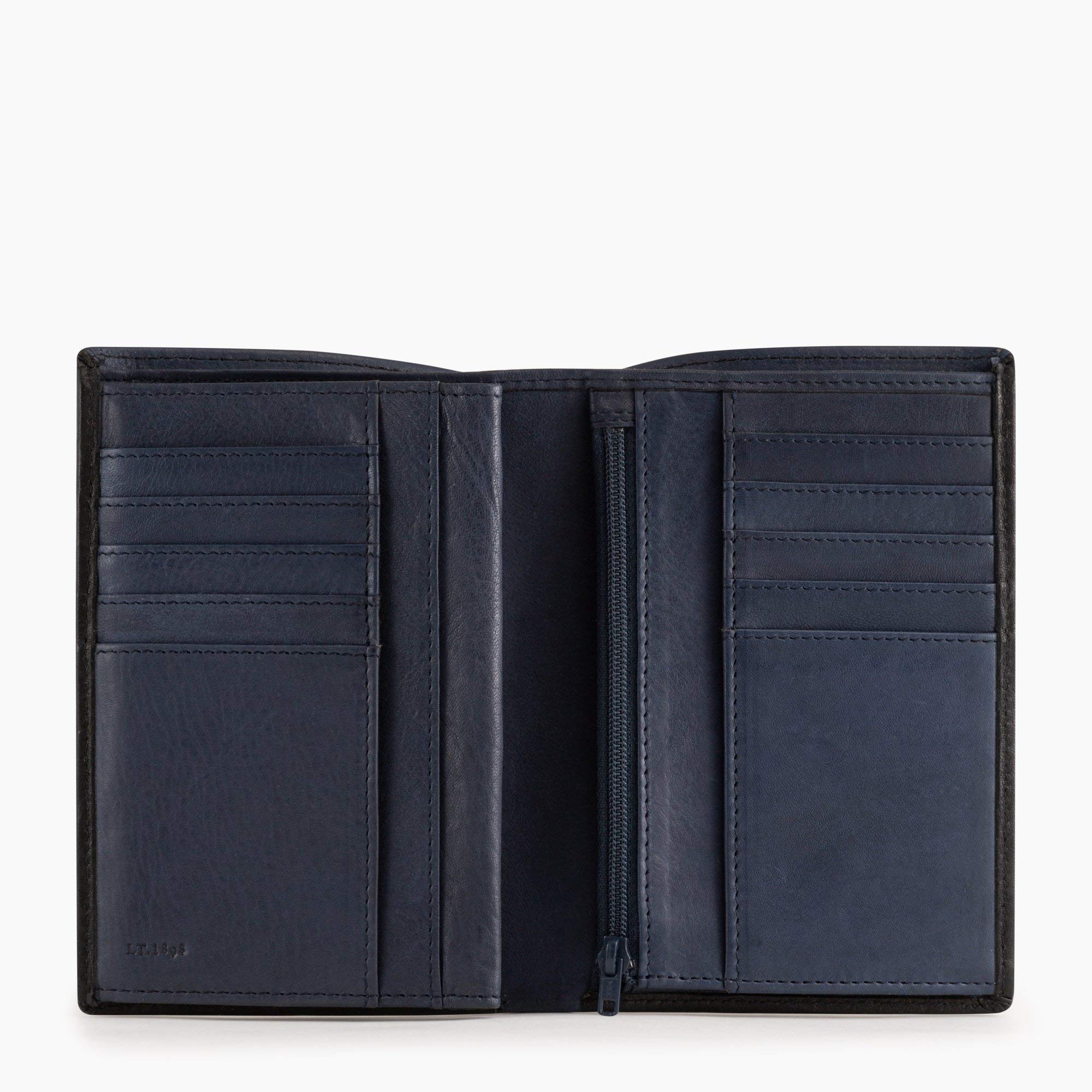 Le Tanneur Gary Grand portefeuille cuir huilé 15 cm