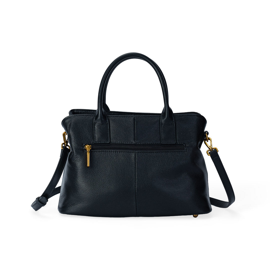 MAC ALYSTER LILY sac à main marron clair cuir