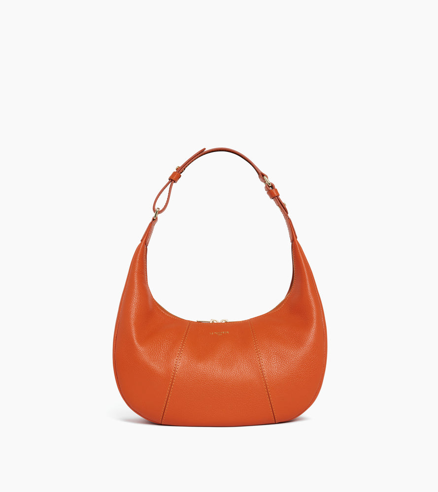 Le Tanneur Juliette sac hobo cuir grainé petit