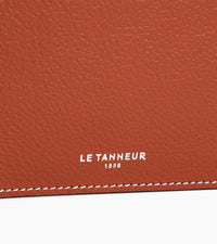 Le Tanneur Emile porte-cartes cuir grainé poche billets