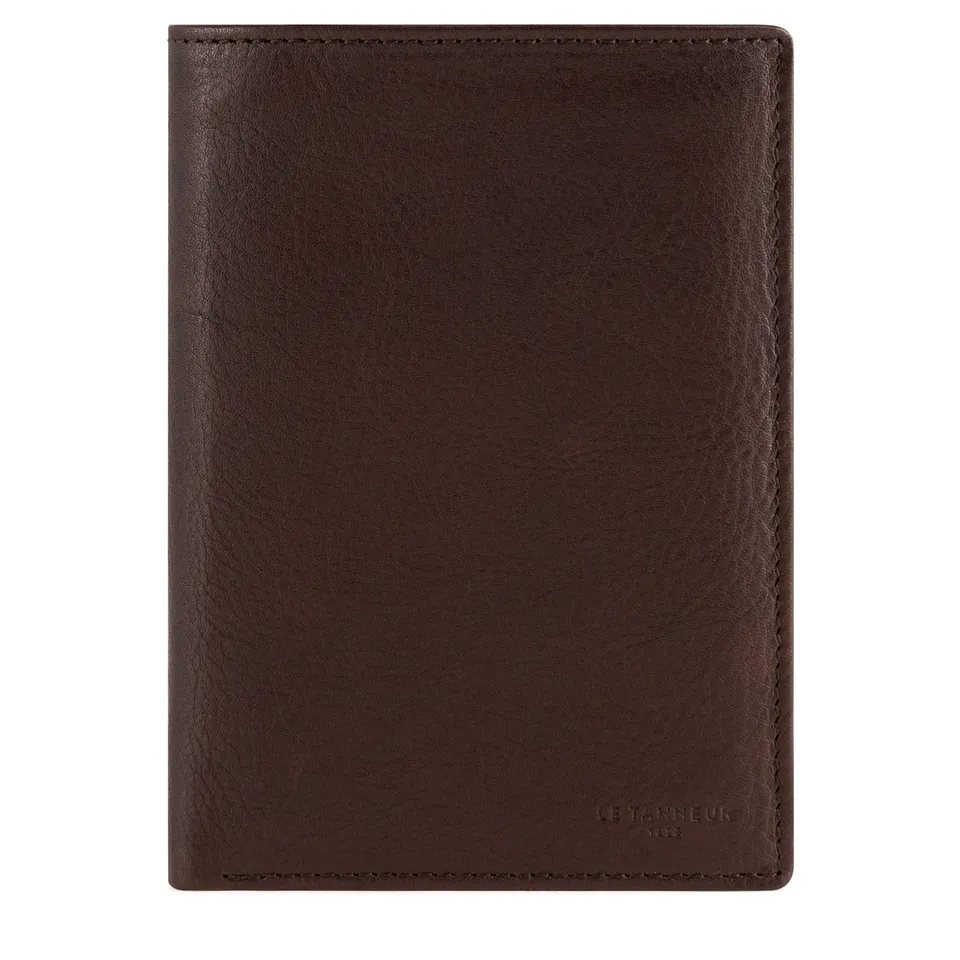 Le Tanneur Gary Tra3318 portefeuille cuir Marron 15 cm