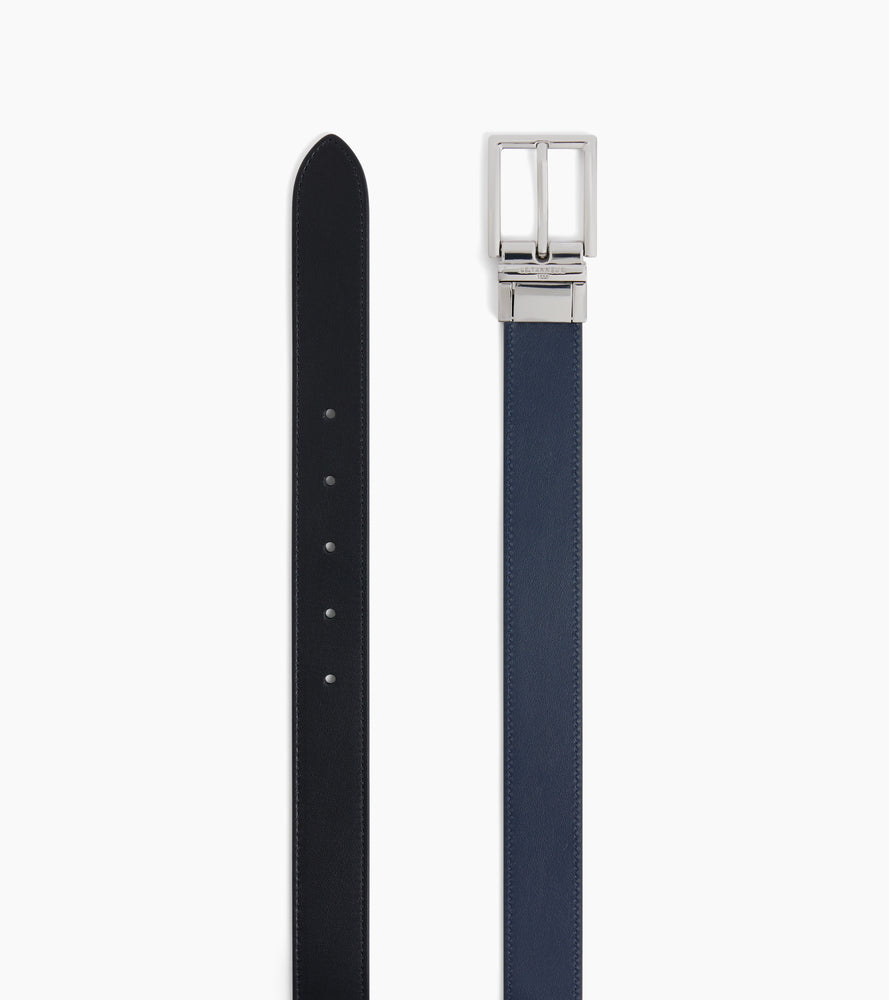 Le Tanneur ceinture réversible homme cuir lisse 30 mm
