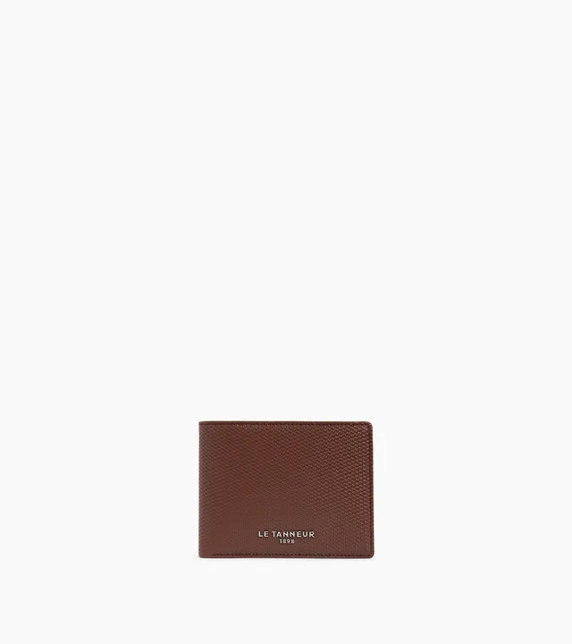 Le Tanneur Emile portefeuille cuir horizontal zippé anti-RFID