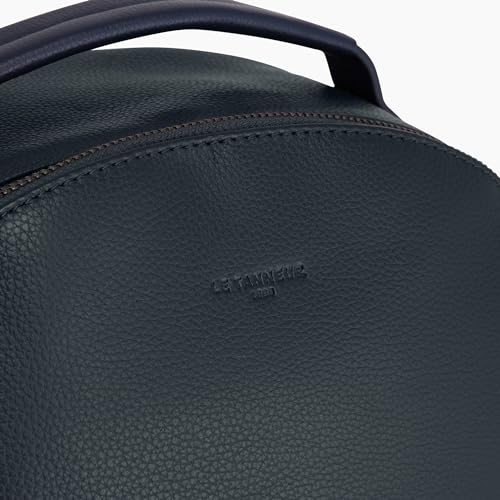 Le Tanneur Charles Sac à dos ordinateur 15 pouces cuir noir