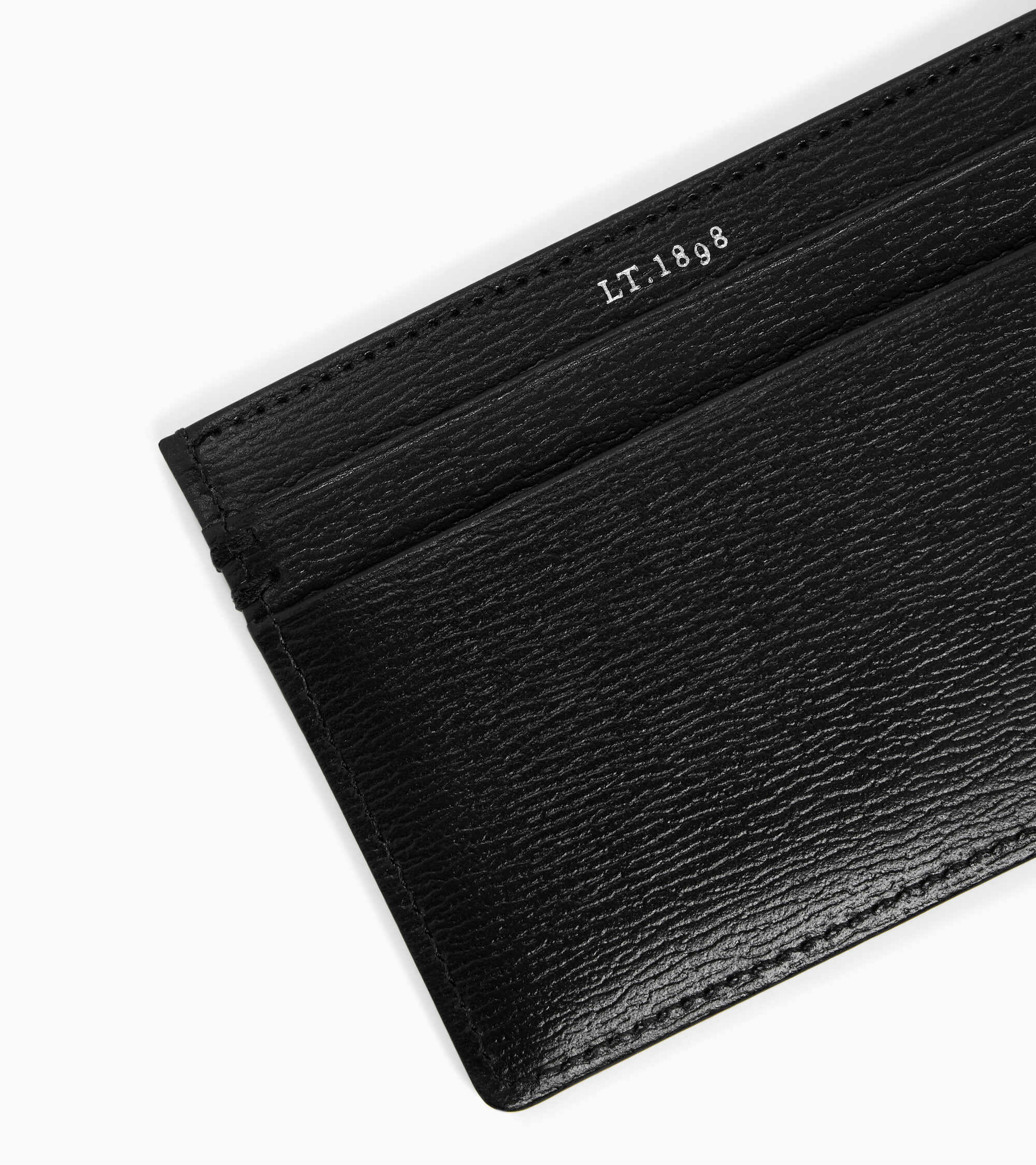 Le Tanneur Lucien porte-cartes cuir liégé noir