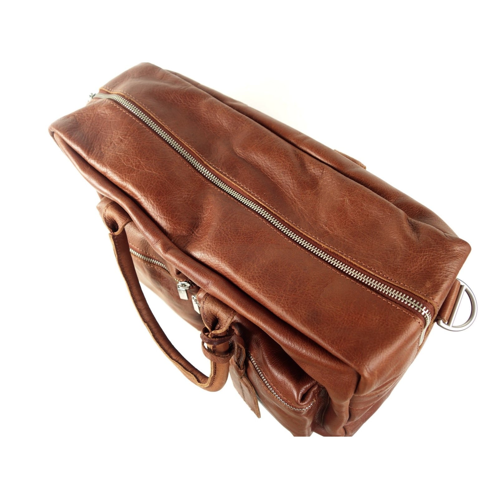Esprit Cuir The Bag grand sac ville homme cuir marron