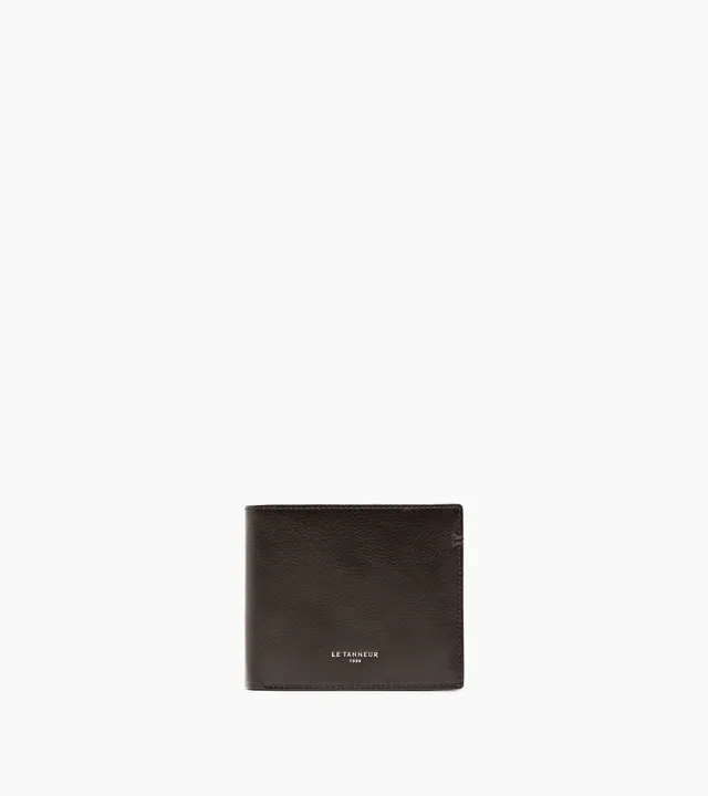 Le Tanneur Lucien portefeuille cuir huilé Brown Coffee
