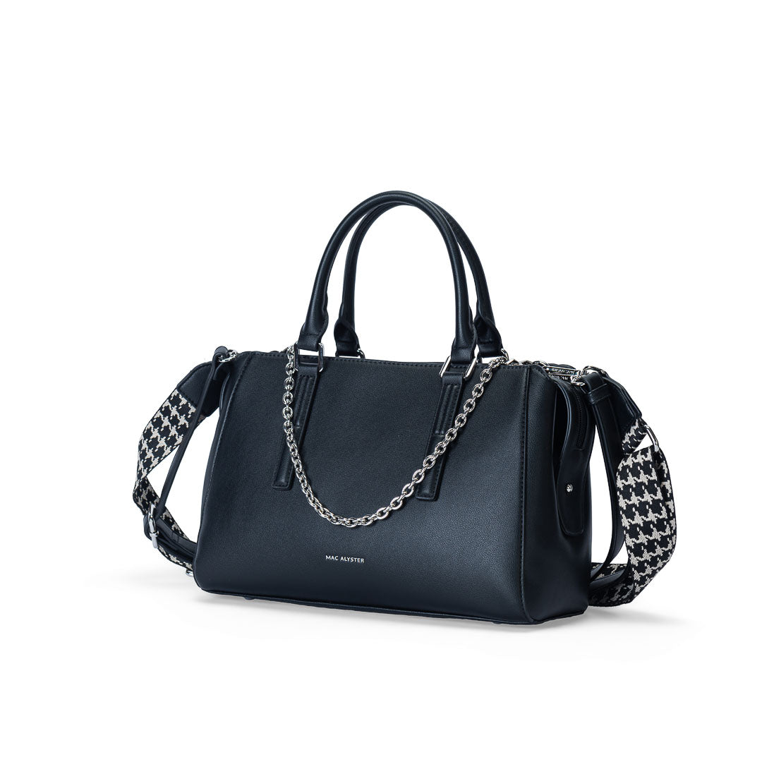 Mac Alyster Milan Sac à main bandoulière Noir synthétique
