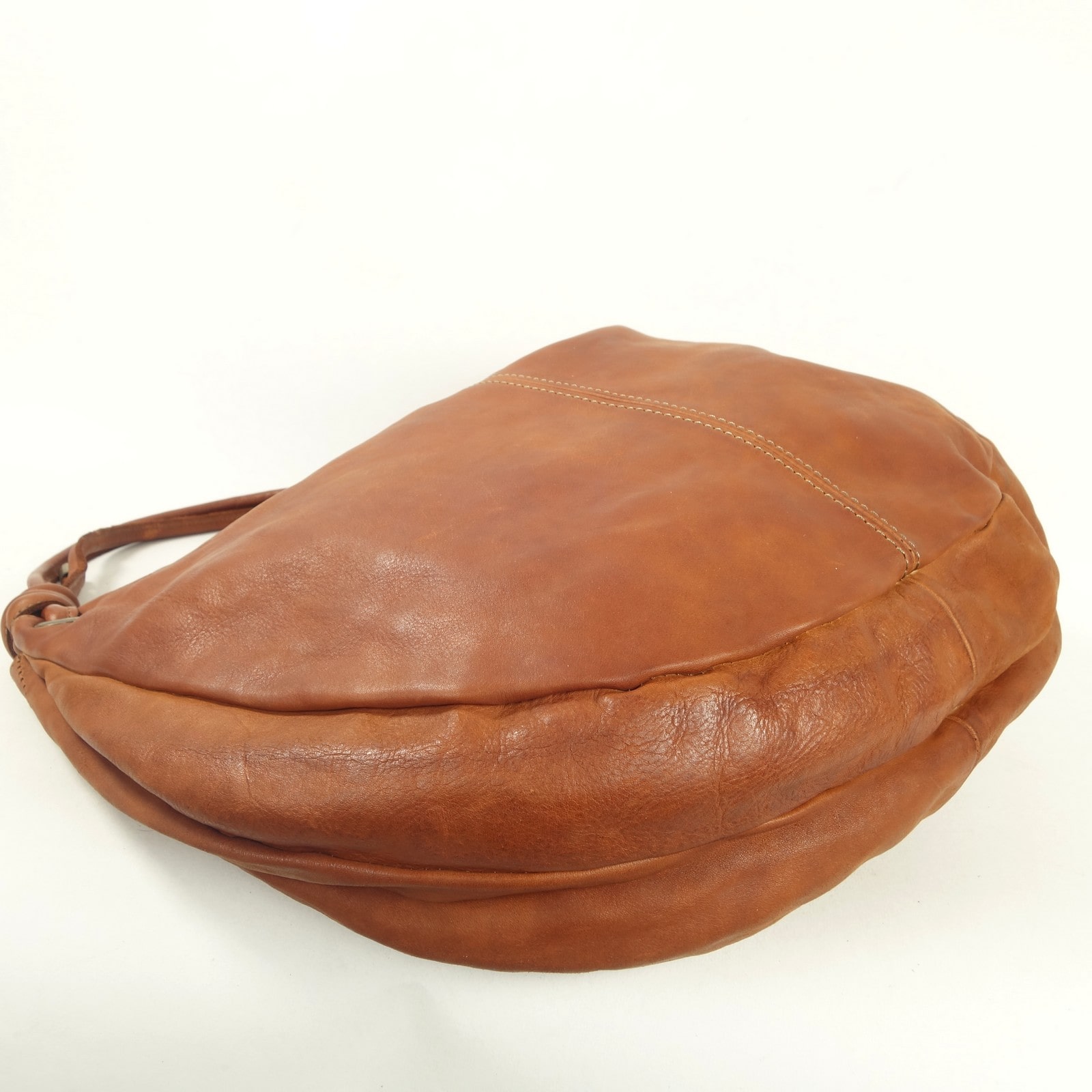 Collection Esprit Cuir Sac porté épaule Perla sac cuir marron