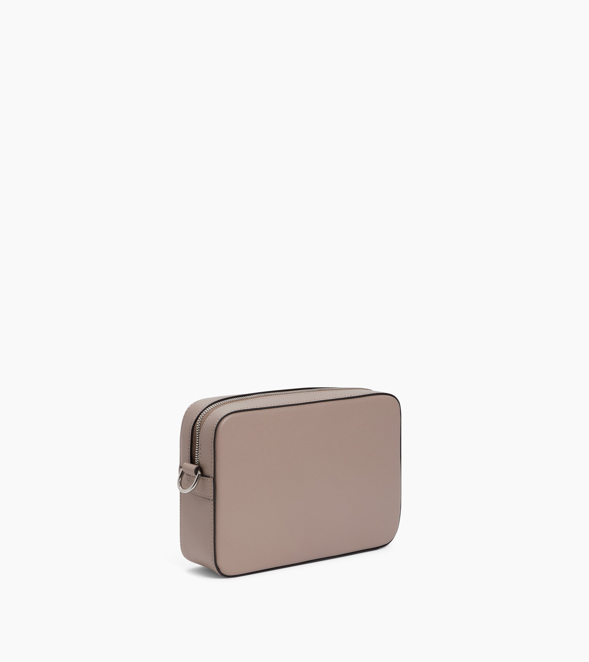 Le Tanneur Emile petite sacoche cuir grainé gris
