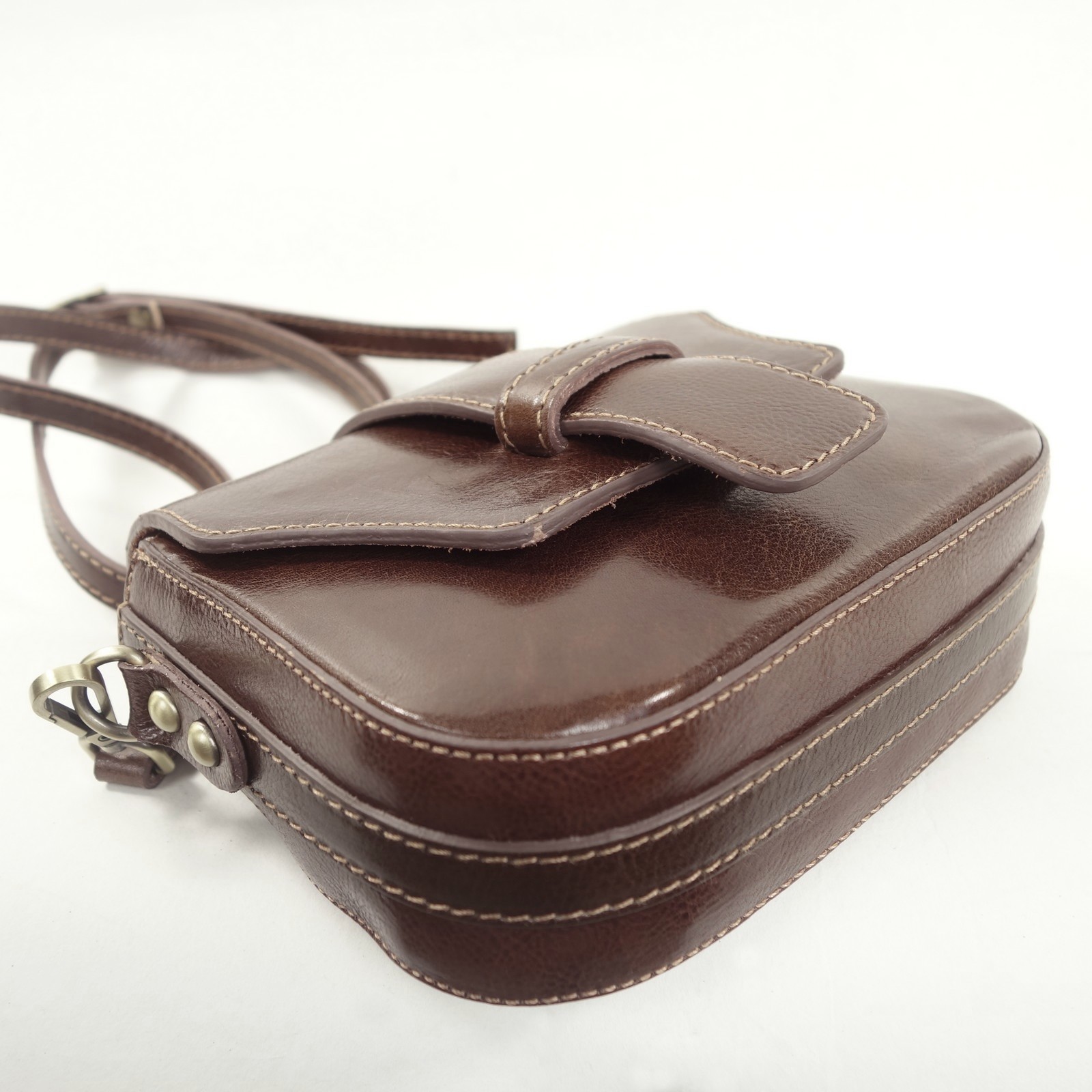Collection Esprit Cuir Gea trotteur marron cuir box