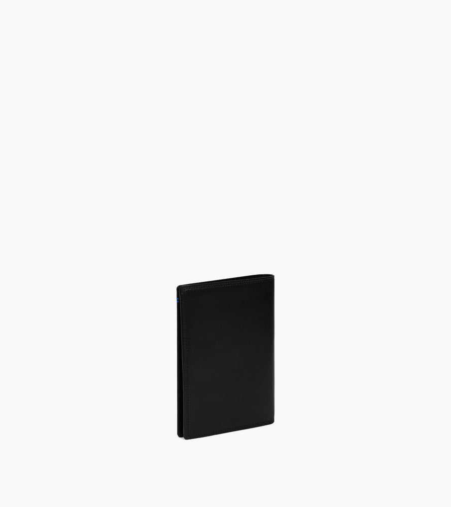 Le Tanneur Martin grand portefeuille vertical cuir noir