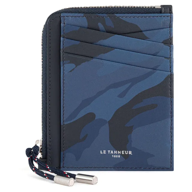 Le Tanneur Nathan porte-cartes cuir homme 11,5x9,5 cm
